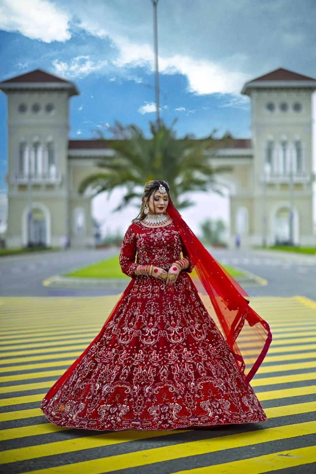 Ramsha Embroidered Wedding Suit