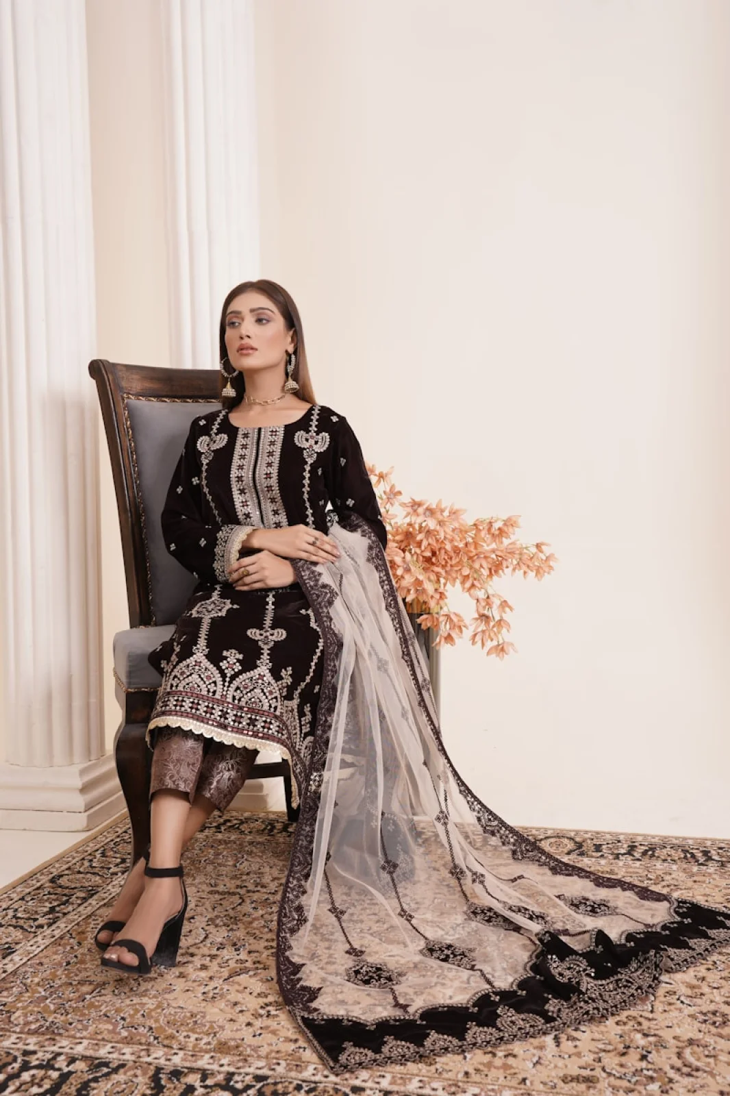Baroque Premium Khaddar 3-Piece